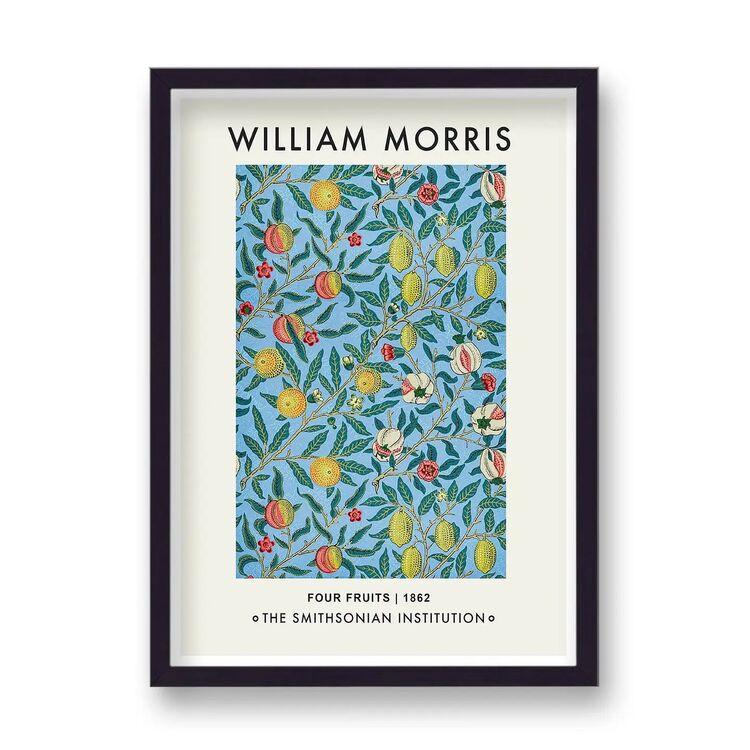 Four Fruits 1862 Framed Art Print by William Morris