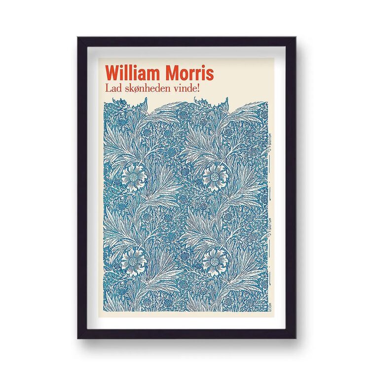 Lad Skonheden Vinde Framed Art Print by William Morris