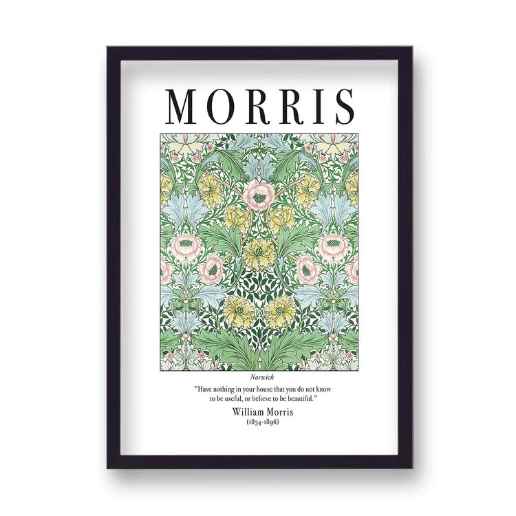 Norwich Framed Art Print by William Morris
