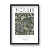 Seaweed Framed Art Print by William Morris