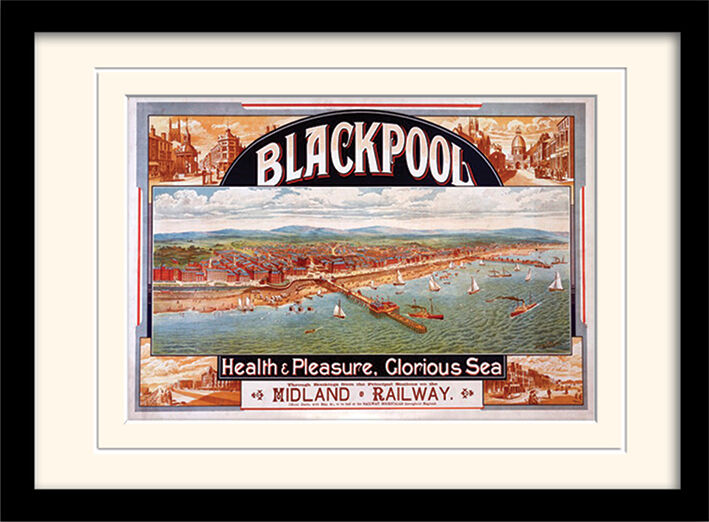 Blackpool Framed Art Print