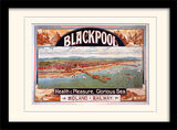 Blackpool Framed Art Print