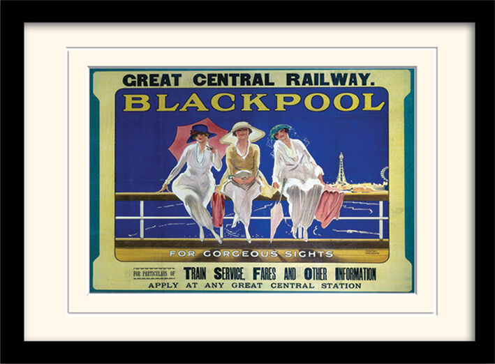 Blackpool Framed Art Print