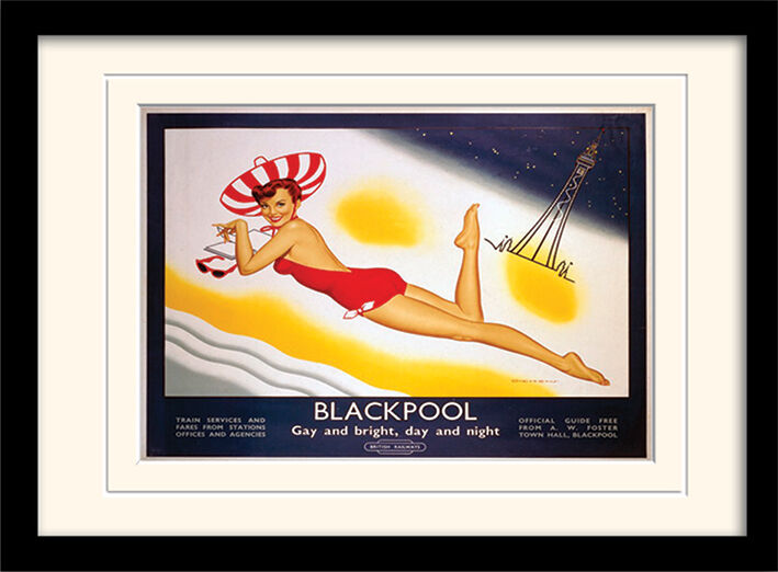 Blackpool Framed Art Print