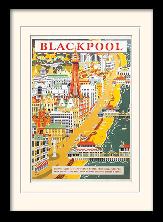 Blackpool Framed Art Print