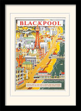 Blackpool Framed Art Print