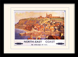 North East Coast Framed Art Print