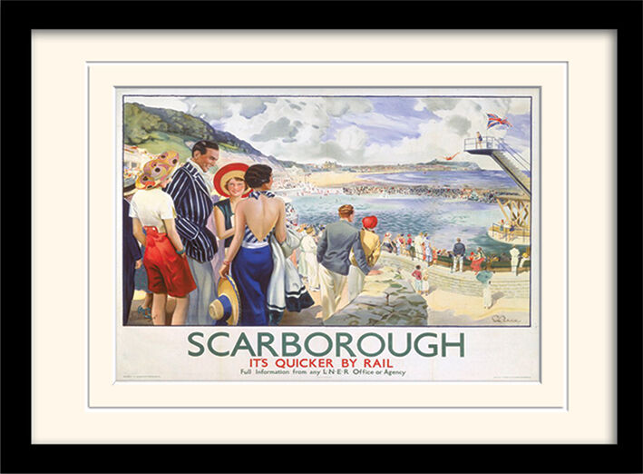 Scarborough Framed Art Print