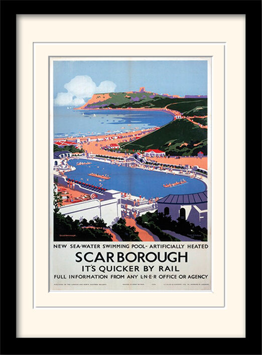 Scarborough Framed Art Print