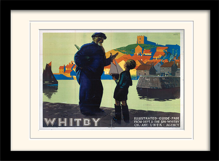 Whitby Framed Art Print