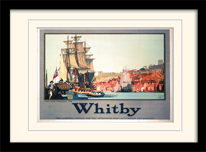 Whitby Framed Art Print