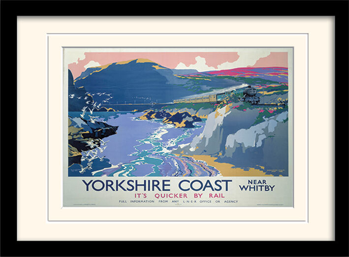 Yorkshire Coast Framed Art Print