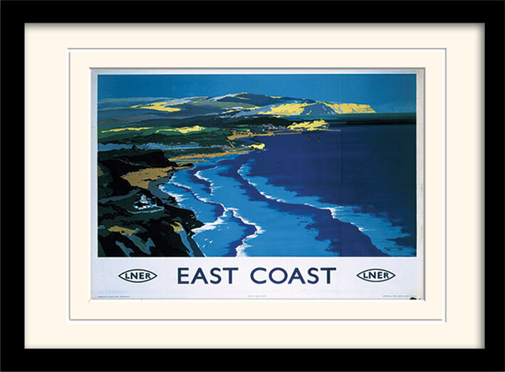 East Coast Framed Art Print