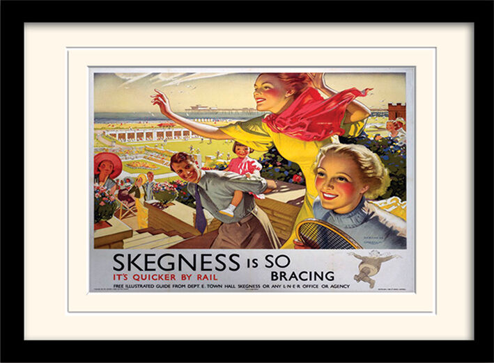 Skegness Framed Art Print
