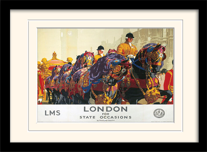 London Framed Art Print