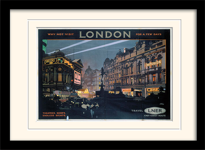 London Framed Art Print