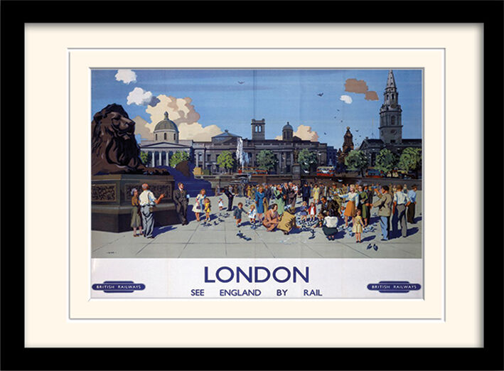 London Framed Art Print
