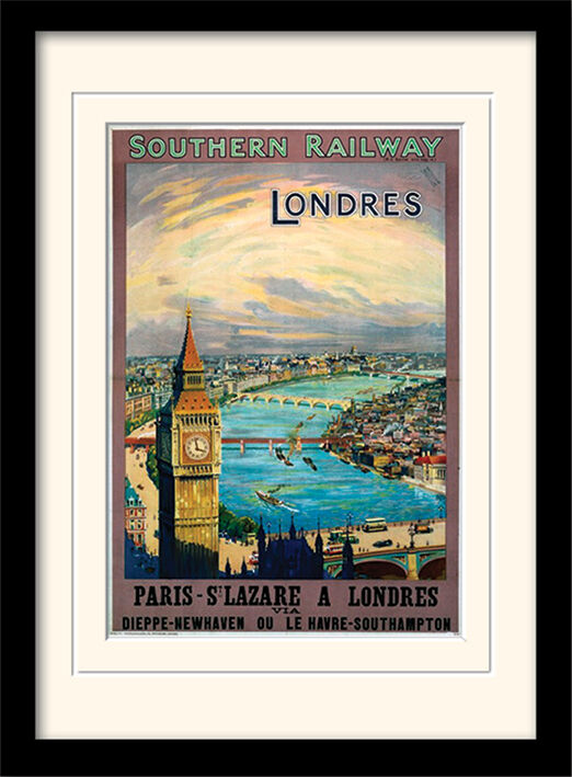 London Framed Art Print