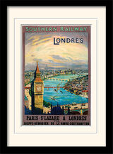 London Framed Art Print