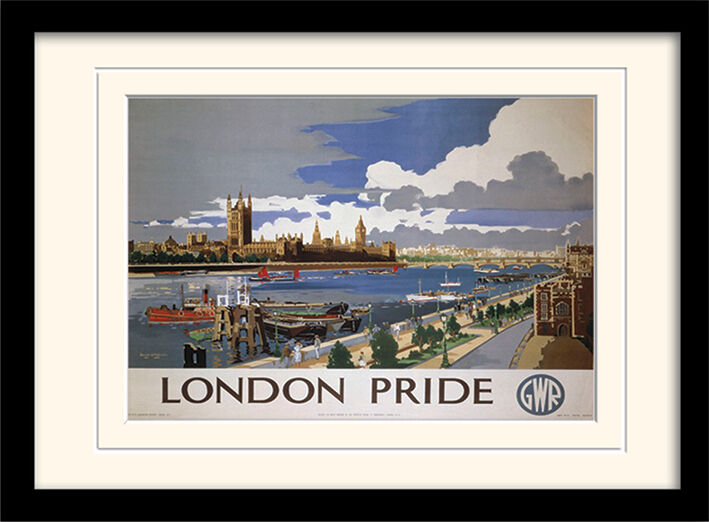 London Framed Art Print