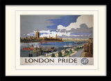London Framed Art Print