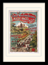 London Ascot Framed Art Print