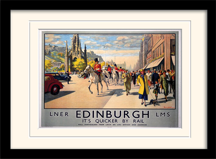 Edinburgh Framed Art Print