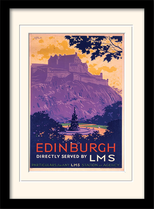 Edinburgh Framed Art Print