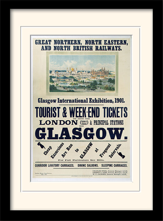 Glasgow International Exhibition Framed Art Print