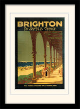 Brighton Framed Art Print