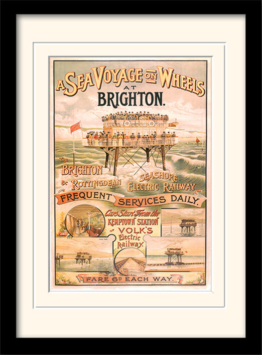 Brighton Framed Art Print