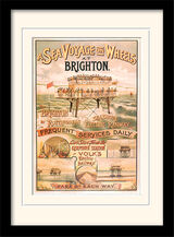 Brighton Framed Art Print