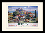 Jersey Framed Art Print