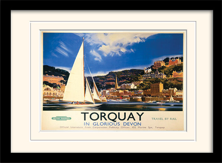 Torquay Framed Art Print