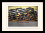 British Railways Locomotives Framed Art Print