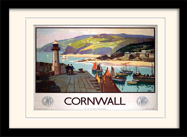 Cornwall Framed Art Print