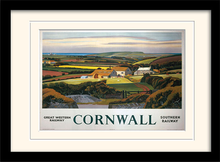 Cornwall Framed Art Print