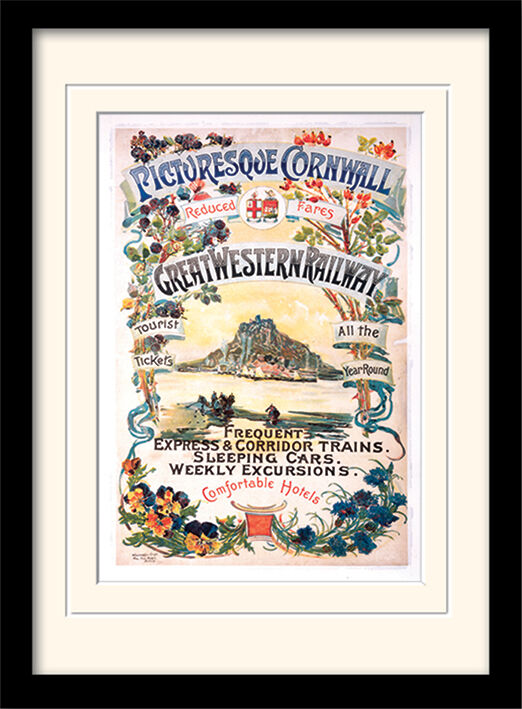 Cornwall Framed Art Print