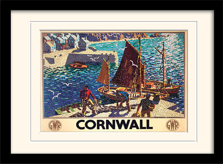 Cornwall Framed Art Print