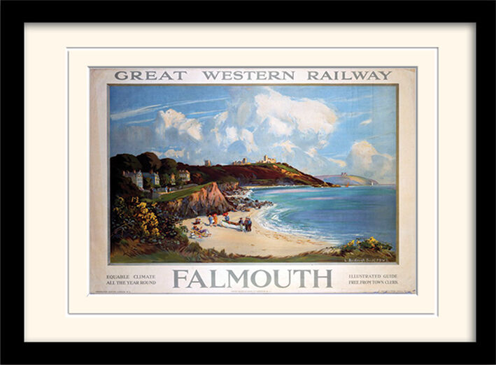 Cornwall Framed Art Print
