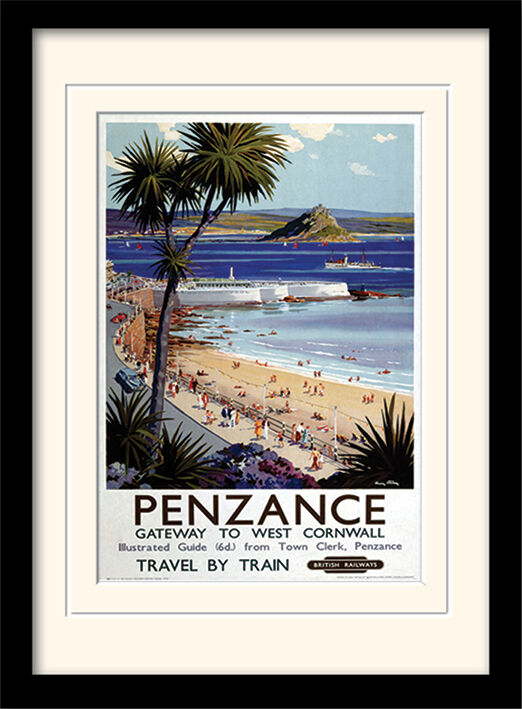 Cornwall Framed Art Print