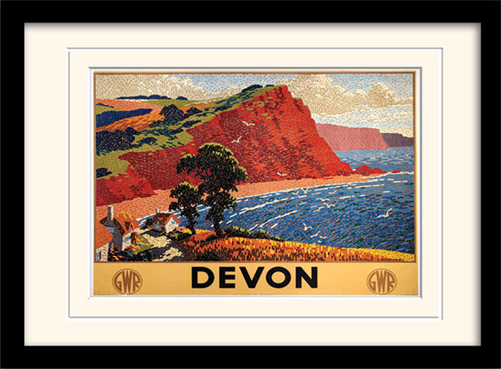 Devon Framed Art Print