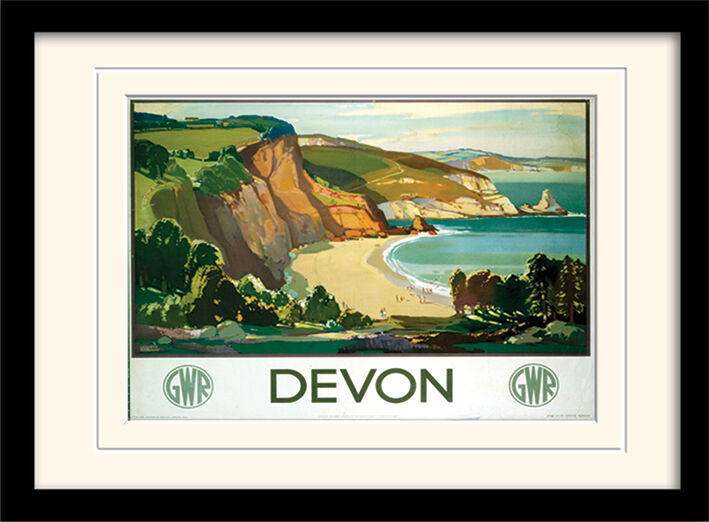 Devon Framed Art Print
