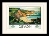 Devon Framed Art Print