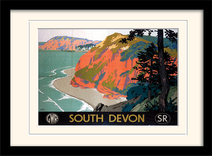Devon Framed Art Print