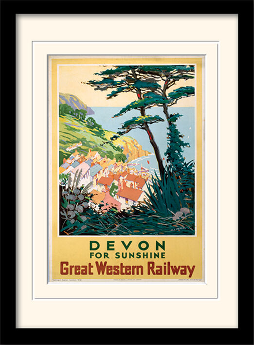 Devon Framed Art Print