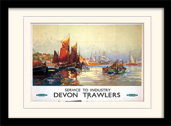 Devon Framed Art Print