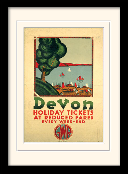 Devon Framed Art Print