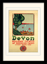 Devon Framed Art Print