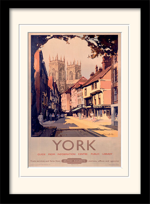 York Framed Art Print